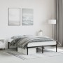 Schwarzer Metallbettrahmen 140x200 cm von , Betten und Lattenroste - Ref: Foro24-373656, Preis: 89,61 €, Rabatt: %