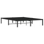 Schwarzer Metallbettrahmen 140x200 cm von , Betten und Lattenroste - Ref: Foro24-373656, Preis: 89,61 €, Rabatt: %