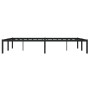 Schwarzer Metallbettrahmen 140x200 cm von , Betten und Lattenroste - Ref: Foro24-373656, Preis: 89,61 €, Rabatt: %