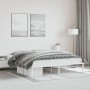 Bettgestell aus weißem Metall, 180 x 200 cm von , Betten und Lattenroste - Ref: Foro24-373677, Preis: 87,13 €, Rabatt: %