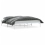 Estructura de cama de metal blanco 180x200 cm de , Camas y somieres - Ref: Foro24-373677, Precio: 88,81 €, Descuento: %