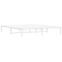 Bettgestell aus weißem Metall, 180 x 200 cm von , Betten und Lattenroste - Ref: Foro24-373677, Preis: 87,13 €, Rabatt: %