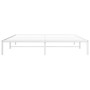 Bettgestell aus weißem Metall, 180 x 200 cm von , Betten und Lattenroste - Ref: Foro24-373677, Preis: 87,13 €, Rabatt: %