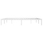 Bettgestell aus weißem Metall, 180 x 200 cm von , Betten und Lattenroste - Ref: Foro24-373677, Preis: 87,13 €, Rabatt: %