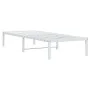Estructura de cama metal blanco 75x190 cm de , Camas y somieres - Ref: Foro24-373663, Precio: 58,67 €, Descuento: %
