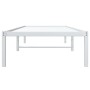 Bettgestell aus weißem Metall, 75 x 190 cm von , Betten und Lattenroste - Ref: Foro24-373663, Preis: 59,71 €, Rabatt: %