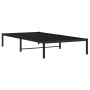Estructura de cama metal negro 100x190 cm de , Camas y somieres - Ref: Foro24-373649, Precio: 61,46 €, Descuento: %