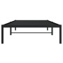 Estructura de cama metal negro 100x190 cm de , Camas y somieres - Ref: Foro24-373649, Precio: 61,46 €, Descuento: %