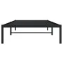 Estructura de cama metal negro 100x190 cm de , Camas y somieres - Ref: Foro24-373649, Precio: 60,77 €, Descuento: %