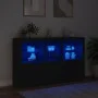 Aparador con luces LED negro 162x37x100 cm by , Sideboards - Ref: Foro24-3209143, Price: 235,74 €, Discount: %