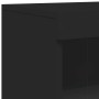 Aparador con luces LED negro 162x37x100 cm by , Sideboards - Ref: Foro24-3209143, Price: 224,14 €, Discount: %