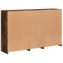Sideboard mit LED-Lichtern in rauchiger Eiche 162x37x100 cm. von , Sideboards - Ref: Foro24-3209174, Preis: 269,67 €, Rabatt: %