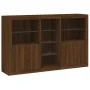 Sideboard mit LED-Lichtern in Eichenbraun 162x37x100 cm von , Sideboards - Ref: Foro24-3209176, Preis: 239,91 €, Rabatt: %