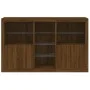 Sideboard mit LED-Lichtern in Eichenbraun 162x37x100 cm von , Sideboards - Ref: Foro24-3209176, Preis: 239,91 €, Rabatt: %