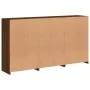 Sideboard mit LED-Lichtern in Eichenbraun 181,5x37x100 cm von , Sideboards - Ref: Foro24-3209155, Preis: 262,27 €, Rabatt: %
