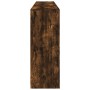 Aparador con luces LED roble ahumado 181,5x37x100 cm by , Sideboards - Ref: Foro24-3209181, Price: 274,27 €, Discount: %