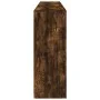 Aparador con luces LED roble ahumado 181,5x37x100 cm by , Sideboards - Ref: Foro24-3209181, Price: 266,18 €, Discount: %