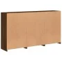 Sideboard mit LED-Lichtern in Eichenbraun 181,5x37x100 cm von , Sideboards - Ref: Foro24-3209183, Preis: 247,52 €, Rabatt: %