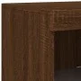 Sideboard mit LED-Lichtern in Eichenbraun 181,5x37x100 cm von , Sideboards - Ref: Foro24-3209183, Preis: 247,52 €, Rabatt: %