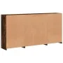 Sideboard mit LED-Lichtern in rauchiger Eiche 202x37x100 cm. von , Sideboards - Ref: Foro24-3209160, Preis: 315,18 €, Rabatt: %