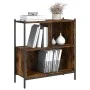 Regal aus geräucherter Eichen-Ingenieurholz 72x28x77,5 cm von , Bücherregale und Regale - Ref: Foro24-838880, Preis: 49,99 €,...