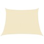 Toldo de vela HDPE color crema 160 g/m² 4/5x3 m