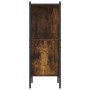 Regal aus geräucherter Eichen-Ingenieurholz 72x28x77,5 cm von , Bücherregale und Regale - Ref: Foro24-838880, Preis: 50,61 €,...