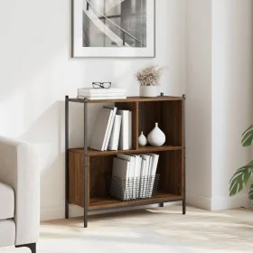 Ingenieurholzregal in Eichenbraun 72x28x77,5 cm von , Bücherregale und Regale - Ref: Foro24-838882, Preis: 51,52 €, Rabatt: %