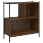 Estantería madera de ingeniería marrón roble 72x28x77,5 cm by , Bookcases and shelves - Ref: Foro24-838882, Price: 52,16 €, D...