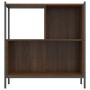 Ingenieurholzregal in Eichenbraun 72x28x77,5 cm von , Bücherregale und Regale - Ref: Foro24-838882, Preis: 52,16 €, Rabatt: %