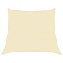 Toldo de vela HDPE color crema 160 g/m² 4/5x4 m