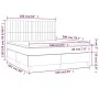 Boxspringbett mit dunkelgrüner Samtmatratze 160x200 cm von , Betten und Lattenroste - Ref: Foro24-3143154, Preis: 573,61 €, R...