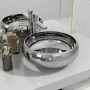 Waschbecken 40x15 cm Silberkeramik von vidaXL, Sinkt - Ref: Foro24-143497, Preis: 79,84 €, Rabatt: %