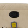 Massage-Fernsehsessel aus cremefarbener Mikrofaser von , Sessel - Ref: Foro24-373460, Preis: 255,06 €, Rabatt: %