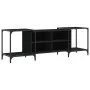 Mueble de TV de madera de ingeniería negro 153x37x50 cm by , TV Furniture - Ref: Foro24-837602, Price: 65,12 €, Discount: %