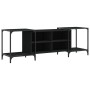 Schwarzer TV-Schrank aus Holzwerkstoff 153x37x50 cm von , TV-Möbel - Ref: Foro24-837602, Preis: 65,81 €, Rabatt: %