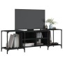 Schwarzer TV-Schrank aus Holzwerkstoff 153x37x50 cm von , TV-Möbel - Ref: Foro24-837602, Preis: 65,81 €, Rabatt: %