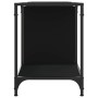 Schwarzer TV-Schrank aus Holzwerkstoff 153x37x50 cm von , TV-Möbel - Ref: Foro24-837602, Preis: 65,81 €, Rabatt: %