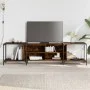 TV-Möbel aus geräucherter Eichen-Ingenieurholz 203x37x50 cm von , TV-Möbel - Ref: Foro24-837609, Preis: 81,26 €, Rabatt: %