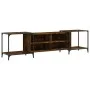 TV-Möbel aus geräucherter Eichen-Ingenieurholz 203x37x50 cm von , TV-Möbel - Ref: Foro24-837609, Preis: 81,26 €, Rabatt: %