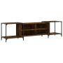 TV-Möbel aus geräucherter Eichen-Ingenieurholz 203x37x50 cm von , TV-Möbel - Ref: Foro24-837609, Preis: 82,26 €, Rabatt: %