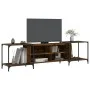 TV-Möbel aus geräucherter Eichen-Ingenieurholz 203x37x50 cm von , TV-Möbel - Ref: Foro24-837609, Preis: 81,26 €, Rabatt: %