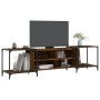 TV-Möbel aus geräucherter Eichen-Ingenieurholz 203x37x50 cm von , TV-Möbel - Ref: Foro24-837609, Preis: 82,26 €, Rabatt: %
