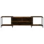 TV-Möbel aus geräucherter Eichen-Ingenieurholz 203x37x50 cm von , TV-Möbel - Ref: Foro24-837609, Preis: 81,26 €, Rabatt: %
