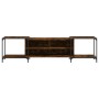 TV-Möbel aus geräucherter Eichen-Ingenieurholz 203x37x50 cm von , TV-Möbel - Ref: Foro24-837609, Preis: 82,26 €, Rabatt: %