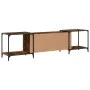 TV-Möbel aus geräucherter Eichen-Ingenieurholz 203x37x50 cm von , TV-Möbel - Ref: Foro24-837609, Preis: 81,26 €, Rabatt: %