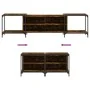 Mueble de TV madera de ingeniería roble ahumado 203x37x50 cm de , Muebles TV - Ref: Foro24-837609, Precio: 81,26 €, Descuento: %
