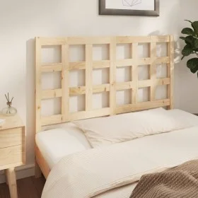Bettkopfteil aus massivem Kiefernholz, 140,5 x 4 x 100 cm von , Kopf- und Fußteile - Ref: Foro24-817885, Preis: 48,47 €, Raba...