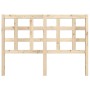 Solid pine wood bed headboard 140.5x4x100 cm by , Headboards and footboards - Ref: Foro24-817885, Price: 49,34 €, Discount: %