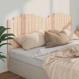 Bettkopfteil aus massivem Kiefernholz, 206 x 4 x 110 cm von , Kopf- und Fußteile - Ref: Foro24-818490, Preis: 88,94 €, Rabatt: %